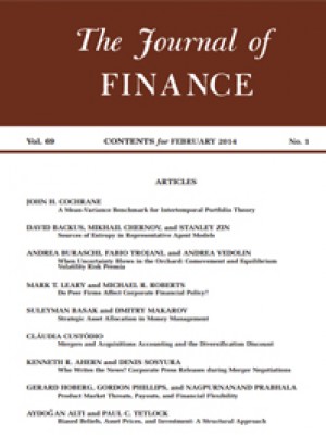The Journal of Finance
